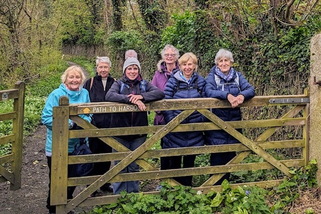 Ladies who do travel to Boscastle by public transport