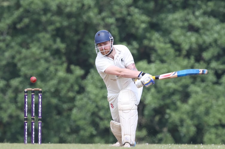 Luckett's Angus Harley, pictured batting, has taken seven wickets in his last two games.
