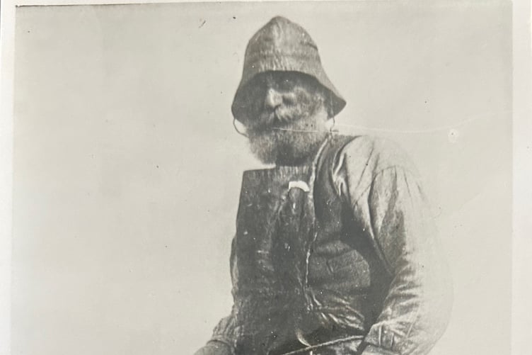 Probus member Kim’s great-grandfather, gold prospector Thomas Kinvig