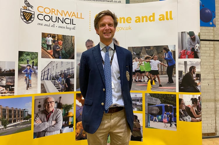 Cornwall High Sheriff and chief returning officer, Sam Galsworthy