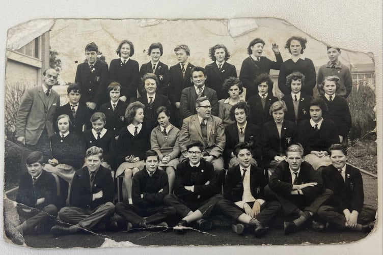 The Post is grateful to Dawn Rogers of Launceston for supplying this photograph of what she believes to be 4a of Pennygillam Secondary in Launceston. Do any of our readers recognise those pictured?