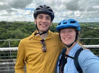 Student embarks on 125 miles cycling journey to graduation ceremony