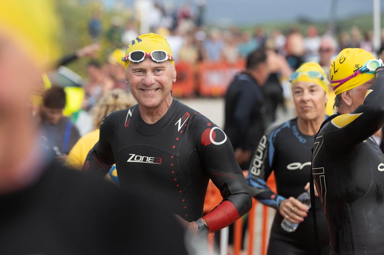 Rock to Padstow Swim (Cornwall), raising funds for Marie Curie 2nd August 2024 by © exposure photo agencyRock to Padstow Swim (Cornwall), raising funds for Marie Curie 2nd August 2024 by © exposure photo agency - Caz & Jonny Watts