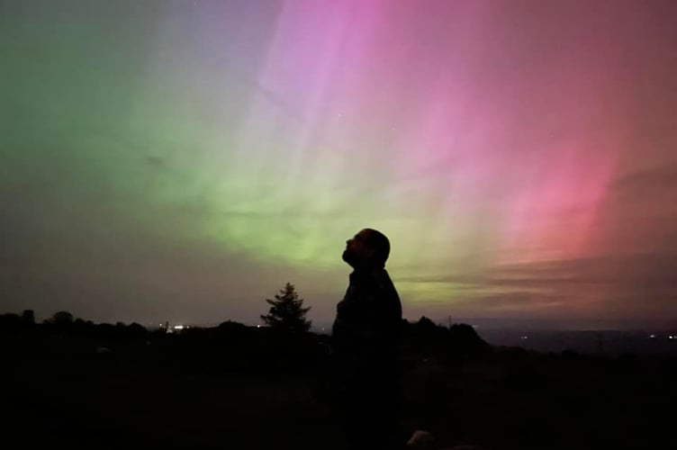 Northern Lights in Cornwall