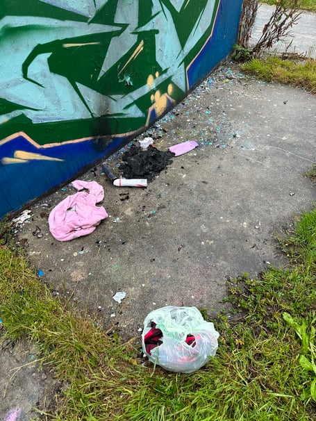 Some of the reported issues included littering 