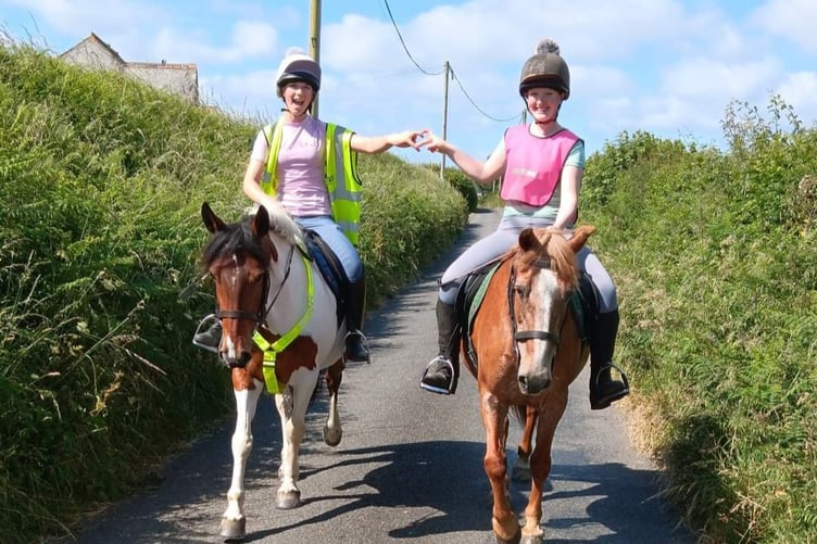 MEMBERS of the Tamar Trails Happy Hackers group