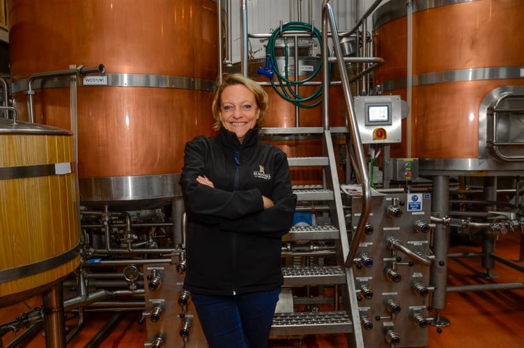St Austell Brewery brewing director Georgina Young.