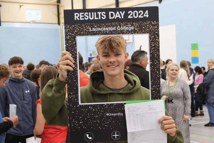 Tom Brooks achieved eight grade 9s in maths, further maths, English, chemistry, biology, physics and history and hopes for a career in engineering in the future