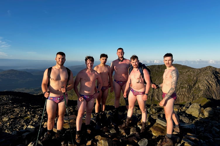 The group of six braved all weathers in their smugglers