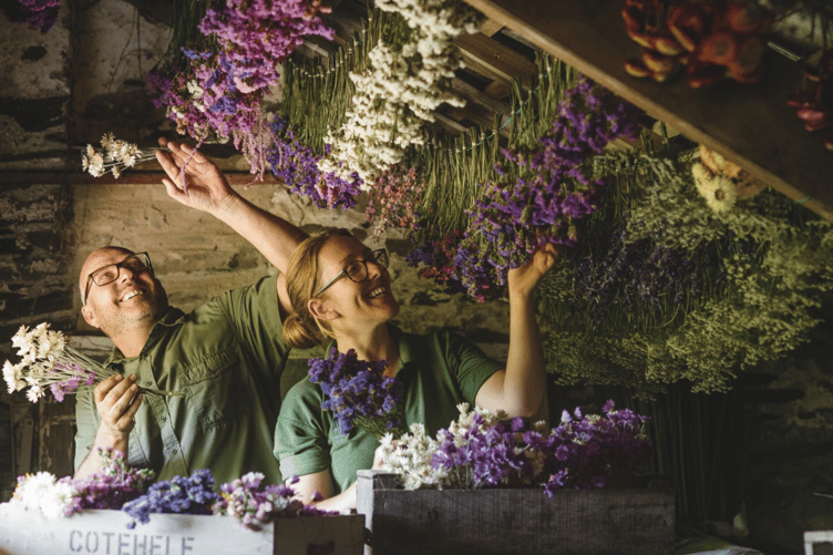 The flowers are being prepared. (Picture: National Trust Images/SgHaywood)