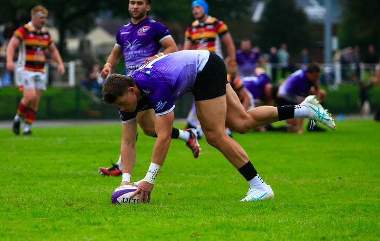 Matt McNab at Carmarthen Quins.