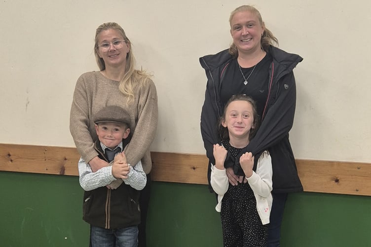 This year's Holsworthy Carnival Royalty pictured with their mothers