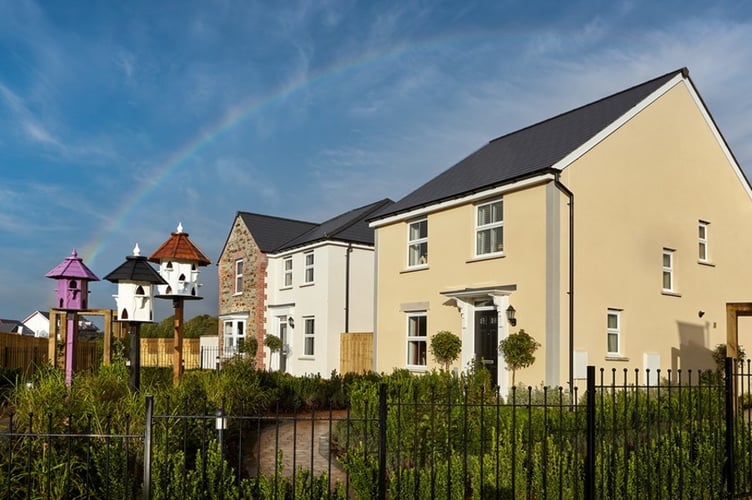 New homes at Treledan in Saltash