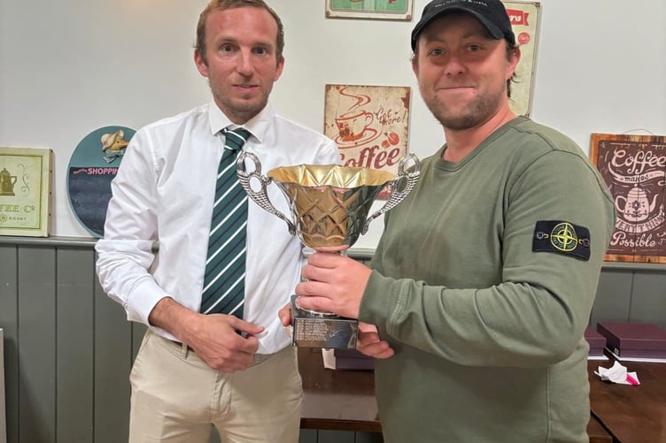 Jack Greening (right), who won the Player of the Year and batting and bowling awards last season, will provide some much-needed quality in both departments to first team captain Ryan Walter (left). (Picture: Holsworthy Cricket Club).