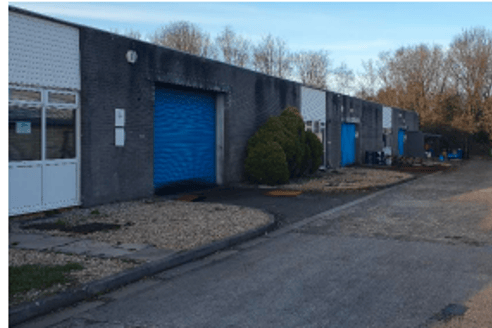 The industrial units at Pennygillam Industrial Estate which will be demolished for the new British Wool building