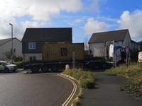 Access to A30 blocked by broken down lorry