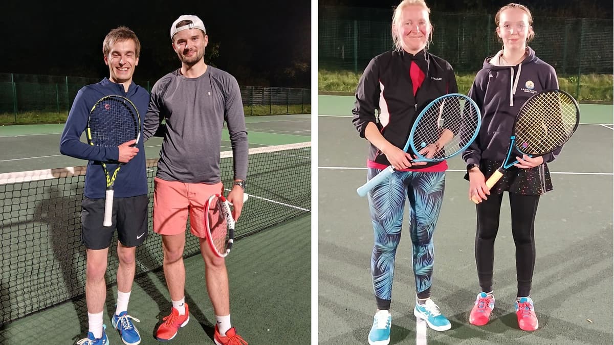 Cornish and Halls retain respective titles at Launceston Tennis Club