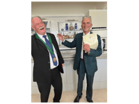 Director honoured after 25 years of excellence 
