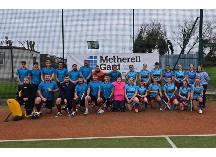 Bude's senior teams enjoyed their Saturday, both earning home victories at the Budehaven Sports Centre. The matches were sponsored by chartered accountants, Metherell Gard. Picture: Bude Hockey Club