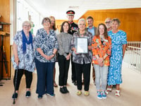 Charity that supports people in crisis awarded prestigious accolade