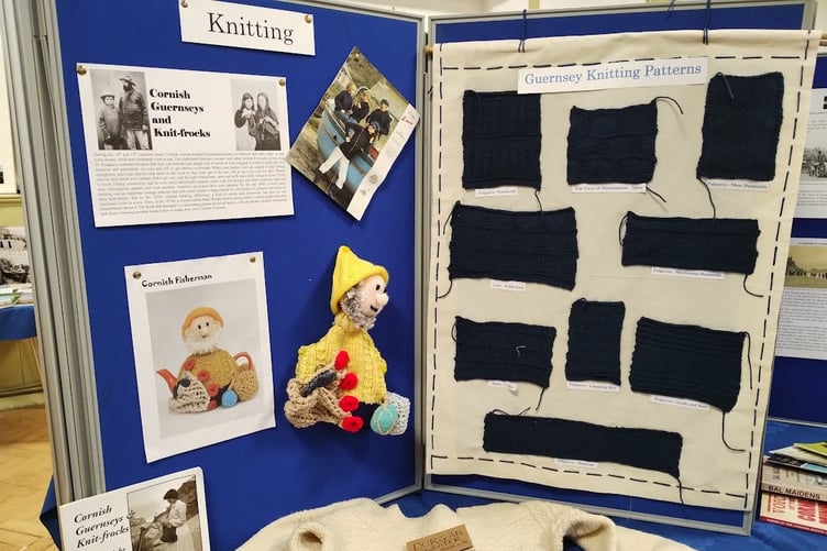 ONE of the displays at the exhibition, which raised more than £1200 for the RNLI and Cornwall Air Ambulance