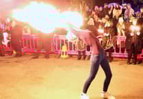 Lighting up the dark with fire and light in Callington