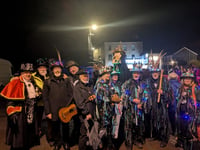 Callington festival lights up the night