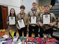 Night of Scouts honours sees Explorer belts awarded 