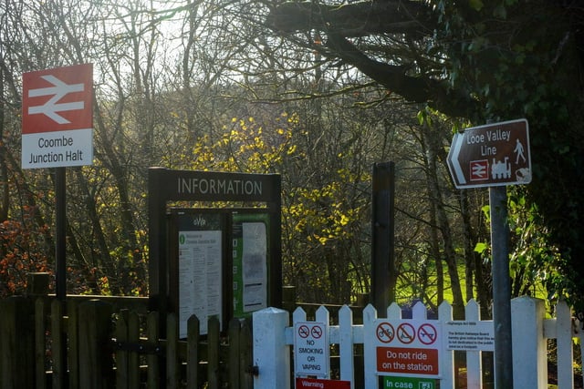 Coombe Junction Halt named region's least used railway station