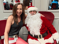 Local hero saves the day with Father Christmas visit 