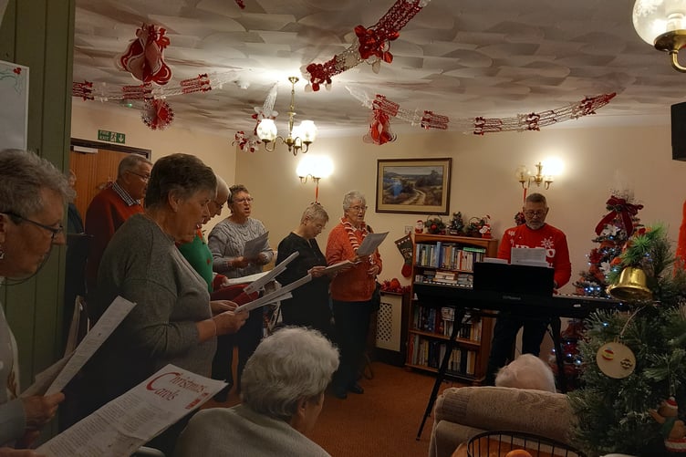 THE singers at Appleby Care Home