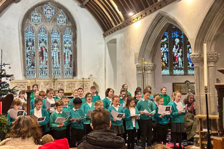 Lewannick Primary School Carol Performance