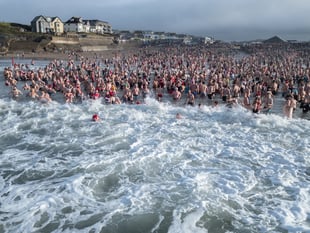 RNLI urges caution over festive sea swims