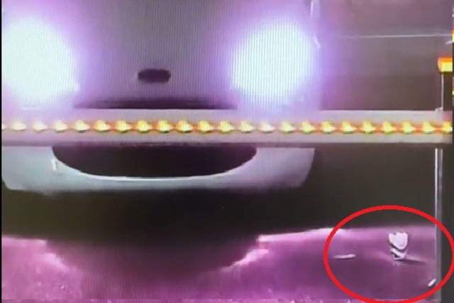 Driver receives penalty after passenger litters in Bugle
