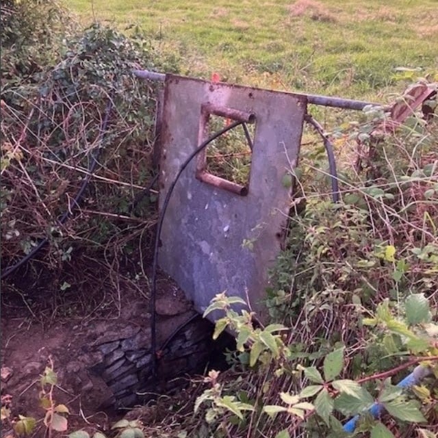 ONE of the wells located very near to the proposed green burial site