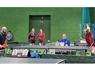 Florescu flourishes at Cornwall Closed Table Tennis Championships