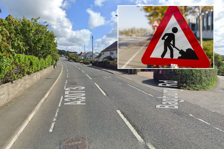 Bude Kings Hill Road Works