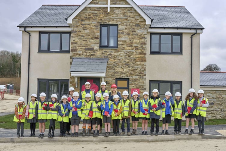 Lifton Primary Wain Homes Site visit