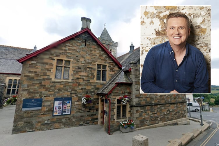 Aled Jones Launceston Town Hall