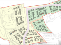 Town council's concern over 'rushed' designs for 175 home development