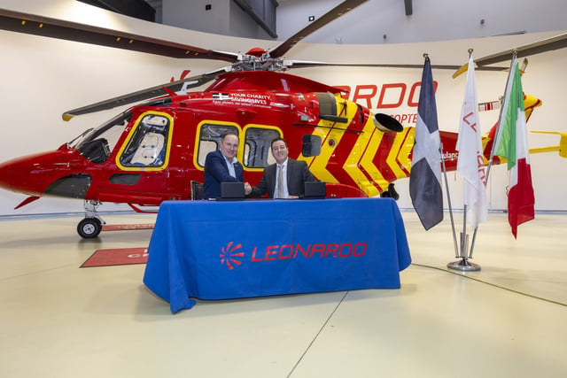 Second lifesaving helicopter handed over to Cornwall Air Ambulance