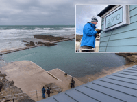 Sea pool helps swimmers track live temperatures with new installations