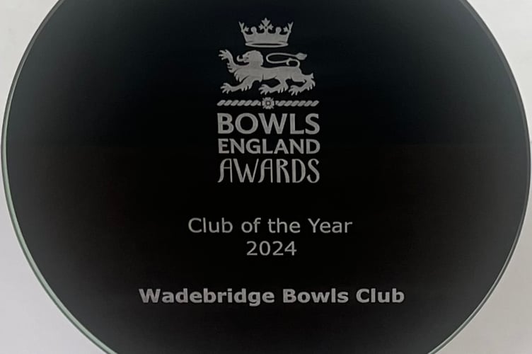 Club of the Year Trophy photo.