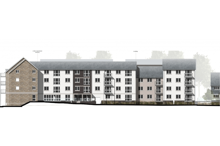 How the proposed development could look near Penzance seafront (Pic: Churchill Living)