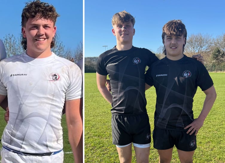 Alfie Johns, Lucas Bisby and Ewan Shadrick