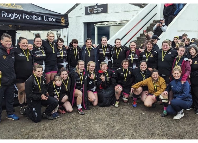 Launceston Ladies RFC Cornwall Cup.