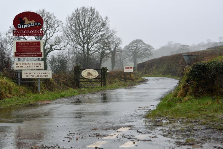 The entrance to Dingles Farm Park, during the time of operation as a fairground museum (Picture: Roger A Smith/Creative Commons)
