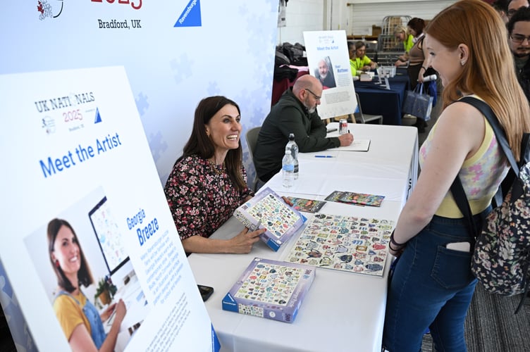 Georgia Breeze at the meet and greet event (Picture: Doug Peters/PA Media Assignments)