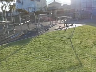 Council warns against playpark fencing tampering