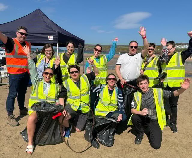 Volunteers help to give Cornish landscape a real spring clean